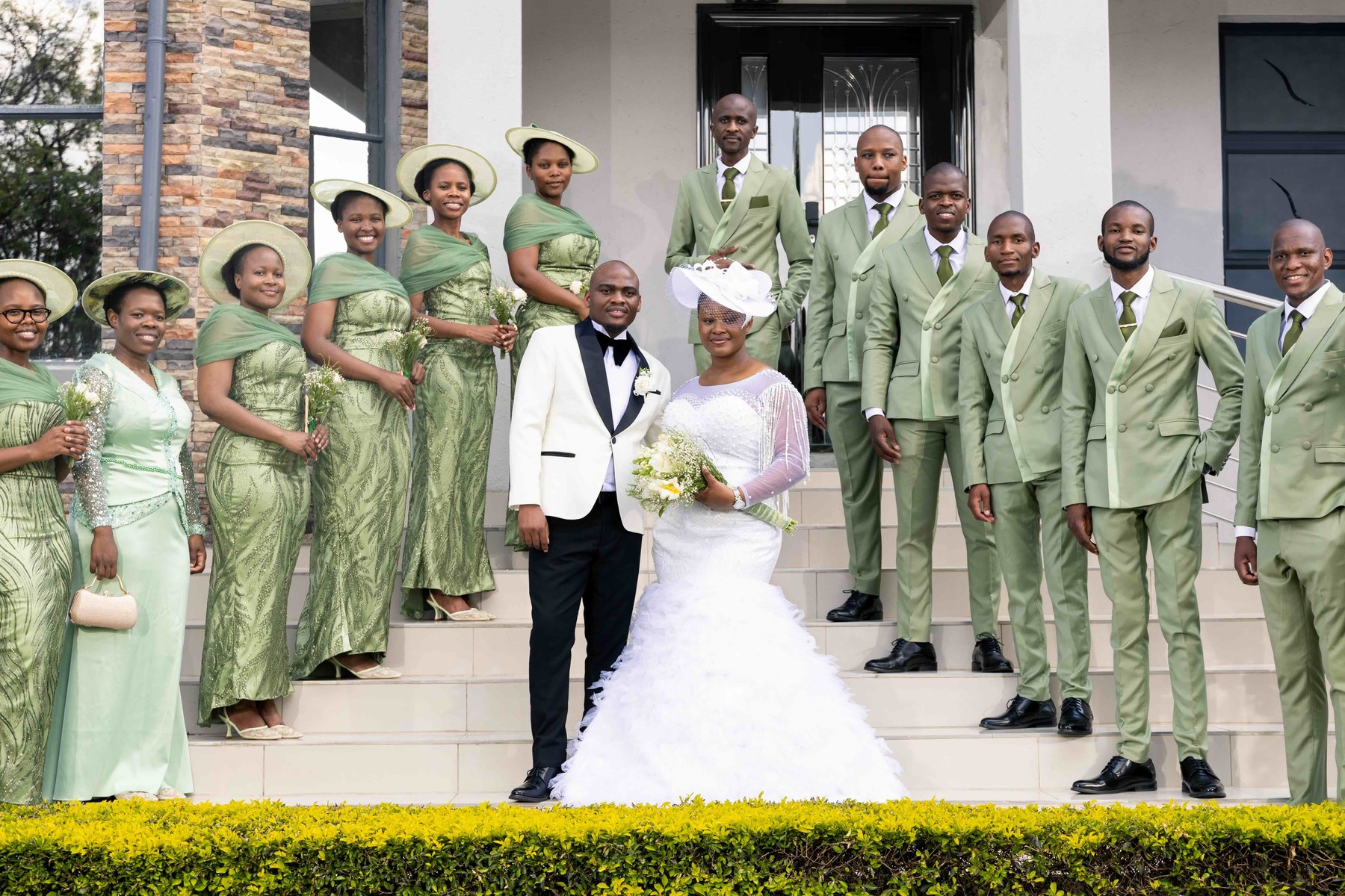 Lutricia & Edgar, Wedding in Pretoria - photographed by Sizwe Photography